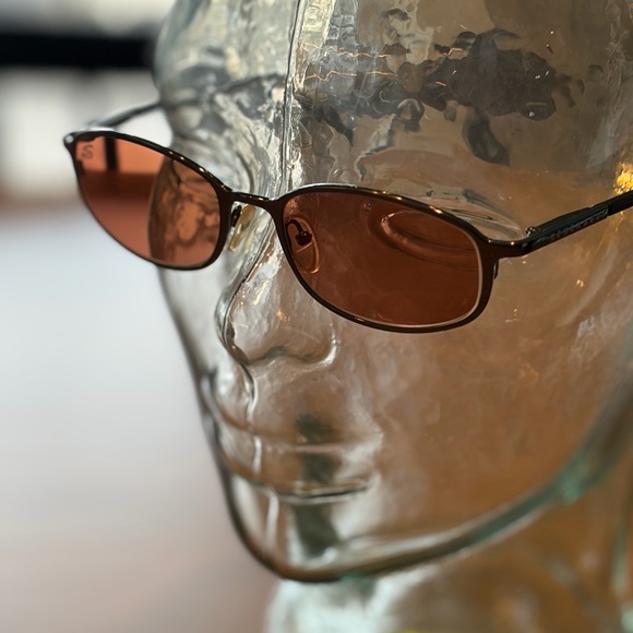 Serengeti Donatello Glasses 6738 Brown Lens Henna Metal Frame - Picture 2 of 11